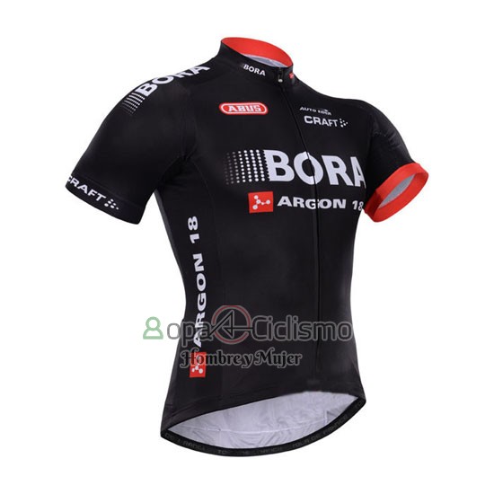 Bora Ropa Ciclismo Culotte Corto 2015 Mangas Cortas Negro